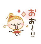 思いやり敬語♡愛されgirl（個別スタンプ：5）