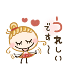 思いやり敬語♡愛されgirl（個別スタンプ：15）