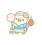 ももぺん（ピンクのペンギン）夏Ver.第3弾（個別スタンプ：2）