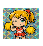 キラメキ応援チア戦隊@SFW（個別スタンプ：4）