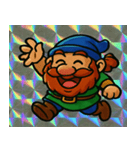 ヒゲキラドワーフ劇場@SFW（個別スタンプ：1）