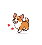 動く！コーギーのスタンプ！（個別スタンプ：15）
