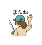 釣り人の毎日使える日常会話スタンプ（個別スタンプ：7）