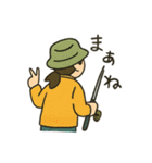 釣り人の毎日使える日常会話スタンプ（個別スタンプ：19）