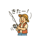 釣り人の毎日使える日常会話スタンプ（個別スタンプ：25）