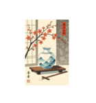 江戸時代の絵師風スタンプ（個別スタンプ：8）