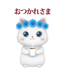猫ちゃんのイベント♡挨拶♡誕生日♡お祝い（個別スタンプ：10）