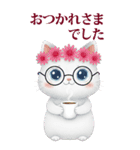 猫ちゃんのイベント♡挨拶♡誕生日♡お祝い（個別スタンプ：11）