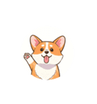 動く！コーギー2（個別スタンプ：2）