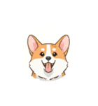 動く！コーギー2（個別スタンプ：4）