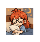 赤毛のあたしなのだ（個別スタンプ：11）