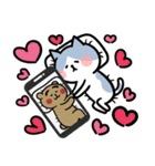 くま吉とちびねこ（個別スタンプ：35）