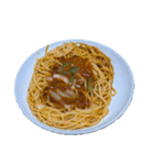 飯テロスパゲッティ 麺と向き合う日常（個別スタンプ：1）