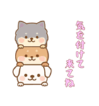 かさなる犬の日常（個別スタンプ：12）