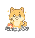 エモ柴の愛らしいデイリー (1)（個別スタンプ：28）