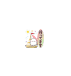 ちっちゃすぎる♡シマエナガのきもち（個別スタンプ：15）