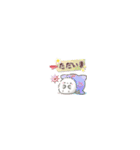 ちっちゃすぎる♡シマエナガのきもち（個別スタンプ：34）