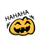 動く！お化けカボチャ（個別スタンプ：1）