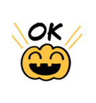 動く！お化けカボチャ（個別スタンプ：12）