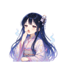 秋色かぐや姫のきらめきスタンプ（個別スタンプ：8）