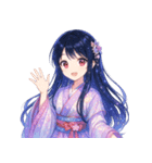 秋色かぐや姫のきらめきスタンプ（個別スタンプ：11）