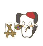 秋に使えるゆるふわチンチラのスタンプ（個別スタンプ：2）