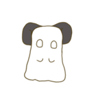 秋に使えるゆるふわチンチラのスタンプ（個別スタンプ：6）