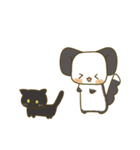 秋に使えるゆるふわチンチラのスタンプ（個別スタンプ：15）