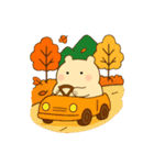 秋のスタンプ1 便利で可愛い"ころころん"♪（個別スタンプ：7）