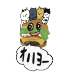 ［BIG］スタンプ日本猫の秋 日常会話（個別スタンプ：2）