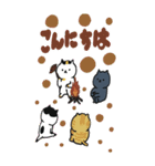 ［BIG］スタンプ日本猫の秋 日常会話（個別スタンプ：3）