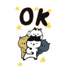 ［BIG］スタンプ日本猫の秋 日常会話（個別スタンプ：11）