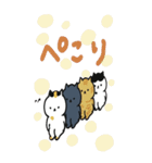 ［BIG］スタンプ日本猫の秋 日常会話（個別スタンプ：19）