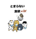［BIG］スタンプ日本猫の秋 日常会話（個別スタンプ：30）
