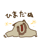 だるだるのとけたぬ（個別スタンプ：15）