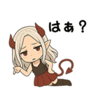 小悪魔チャンの癖のある辛味ある毒舌（個別スタンプ：27）