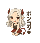 小悪魔チャンの癖のある辛味ある毒舌（個別スタンプ：40）