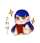 本のちょっぴり つむぎちゃん（個別スタンプ：3）