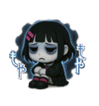 【3D】闇感満載地雷ちゃん（個別スタンプ：11）