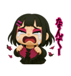 【3D】闇感満載地雷ちゃん（個別スタンプ：24）