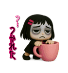【3D】闇感満載地雷ちゃん（個別スタンプ：29）