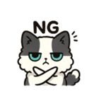 ふわもこ癒しねこ【ちょっとシュール編】（個別スタンプ：6）