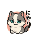 ふわもこ癒しねこ【ちょっとシュール編】（個別スタンプ：20）