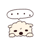ふわふわいぬのすたんぷ（個別スタンプ：17）