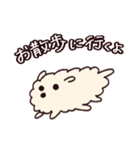 ふわふわいぬのすたんぷ（個別スタンプ：25）