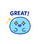 プルプルスライムの感情スタンプ（個別スタンプ：3）