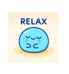 プルプルスライムの感情スタンプ（個別スタンプ：8）