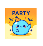 プルプルスライムの感情スタンプ（個別スタンプ：10）