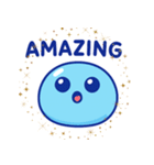 プルプルスライムの感情スタンプ（個別スタンプ：11）