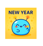 プルプルスライムの感情スタンプ（個別スタンプ：12）